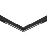 Светильник LIGHTSTAR UNO ANTIGLARE 259437 48V угловой для трека LED 24W 1600LM 90G 3000K черный