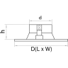 Светильник точечный LIGHTSTAR Domino 214506